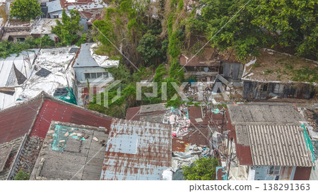 March 28 2026 Dense tin roof homes across Cha Kwo Ling, HK March 28 2026 Dense tin roof homes across Cha Kwo Ling, HK 138291363