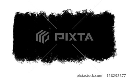 Black paint material with vertical black charcoal fills. Faded hand-painted grunge texture. Black paint material with vertical black charcoal fills. Faded hand-painted grunge texture. 138292877