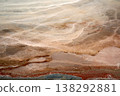 Abstract texture of salt surface farmers in Thailand 138292881