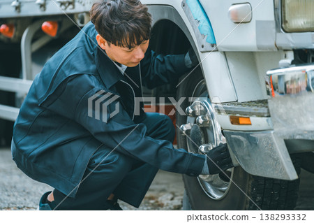 大卡車司機 138293332