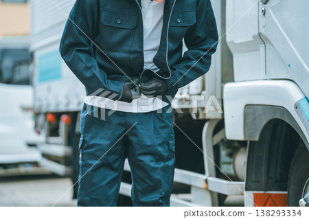 Large truck driver Large truck driver 138293334