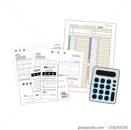 Image illustration of tax return 138293593