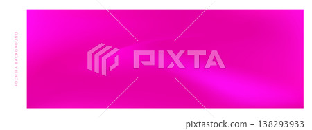 Minimal fuchsia pink gradient background. Clean color blend template for branding and marketing posts. Vector illustration Minimal fuchsia pink gradient background. Clean color blend template for branding and marketing posts. Vector illustration 138293933
