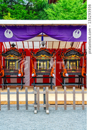 【神奈川縣】鎌倉鶴岡八幡宮一年一度的祭典上的便攜式神社 138293936