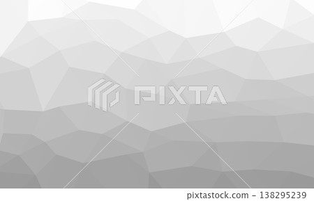 Monochrome abstract background with polygon and geometric gradients. Monochrome abstract background with polygon and geometric gradients. 138295239