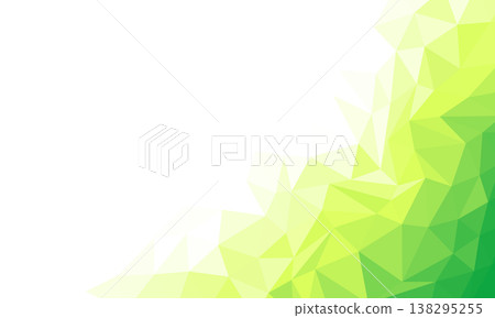 多邊形漸層背景/邊框(綠色) 多邊形漸層背景/邊框(綠色) 138295255