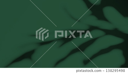 Green Beige Shadow Abstract Background Overlay Leaf Natural blur Cement Wall Floor Beige Mockup Product Cosmetic Summer Tropical Nature 138295498