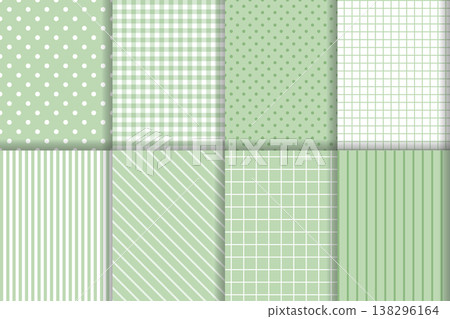 簡約圖案背景套裝 - 綠色 簡約圖案背景套裝 - 綠色 138296164