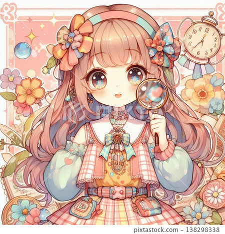 一個神秘又可愛的女孩 138298338