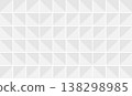 Geometric pattern features repeating triangular shapes 138298985