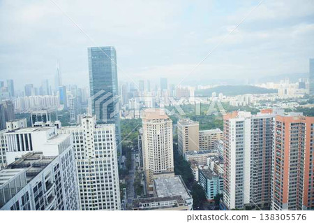 A view of Shenzhen buildings A view of Shenzhen buildings 138305576