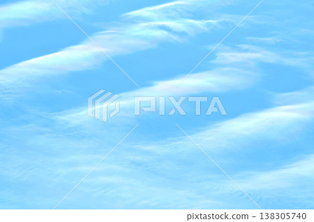 波浪狀雲層正在逼近（固定照片） 138305740