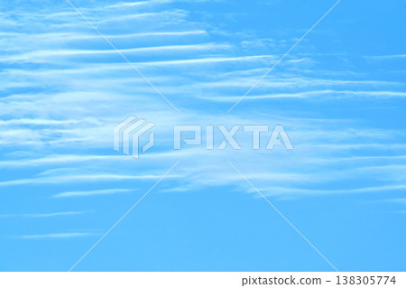 波浪狀雲層正在逼近(固定照片) 波浪狀雲層正在逼近(固定照片) 138305774