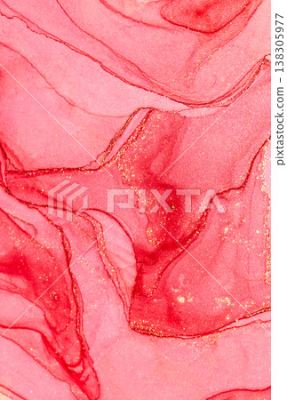 Beautiful and fantastical watercolor background images 138305977