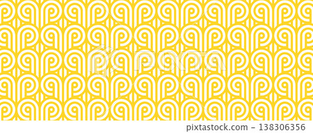 Pasta background, yellow ramen noodles pattern with seamless spaghetti texture Pasta background, yellow ramen noodles pattern with seamless spaghetti texture 138306356