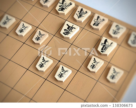 The image of the Static Rook opening in Shogi The image of the Static Rook opening in Shogi 138306673