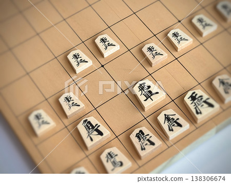 The image of the Static Rook opening in Shogi The image of the Static Rook opening in Shogi 138306674