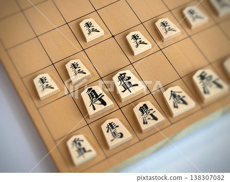 The image of the Three-File Rook opening in Shogi The image of the Three-File Rook opening in Shogi 138307082