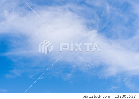 Blue sky and clouds viewed from a winter mountain 06 Blue sky and clouds viewed from a winter mountain 06 138309538