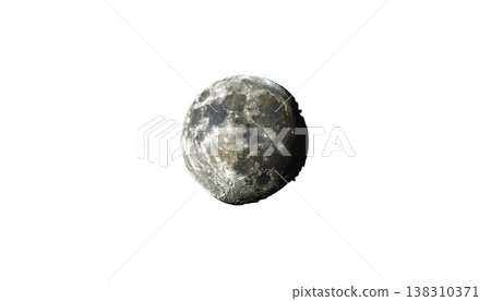 Illustration of a planet-like sphere, icon. Illustration of a planet-like sphere, icon. 138310371