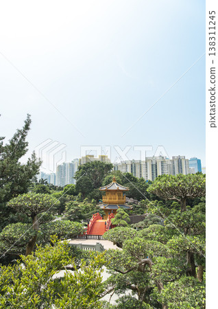 Minami Ren'en Pond, a park surrounded by skyscrapers 138311245