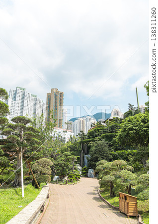 Minami Ren'en Pond, a park surrounded by skyscrapers Minami Ren'en Pond, a park surrounded by skyscrapers 138311260
