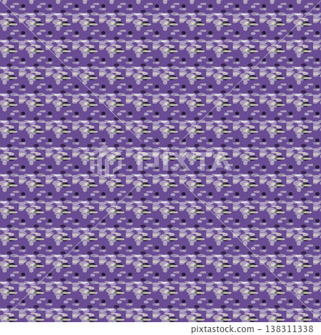 Purple abstract geometric seamless pattern design 138311338