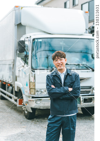 中年卡車司機 中年卡車司機 138311631