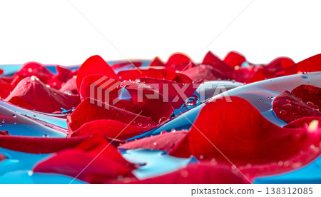 red rose petals red rose petals 138312085
