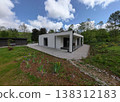 Modular modern minimalist home in a wooded setting with low energy and high efficiency design 138312183