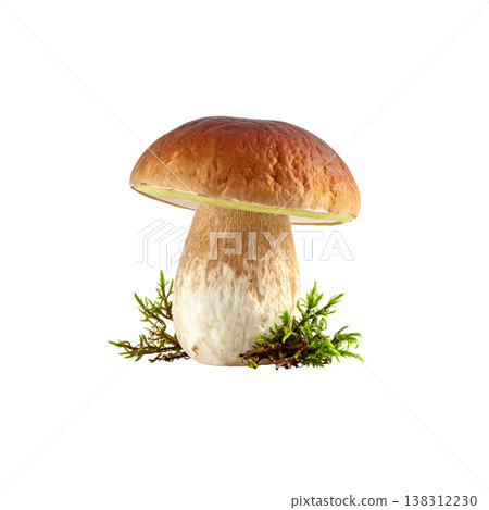 Mushrooms on a white background. Mushrooms on a white background. 138312230