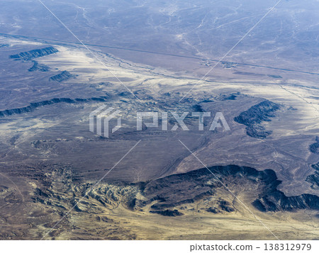Aerial view of the Ustyurt Plateau - Mangystau, Kazakhstan Aerial view of the Ustyurt Plateau - Mangystau, Kazakhstan 138312979