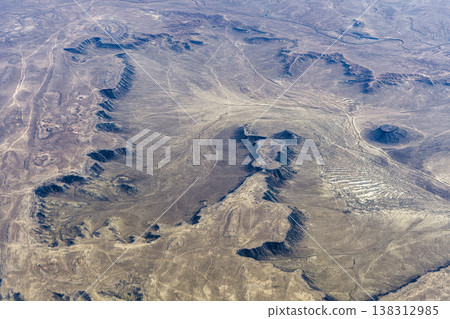 Aerial view of the Ustyurt Plateau - Mangystau, Kazakhstan Aerial view of the Ustyurt Plateau - Mangystau, Kazakhstan 138312985