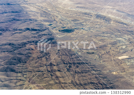 Aerial view of the Ustyurt Plateau - Mangystau, Kazakhstan Aerial view of the Ustyurt Plateau - Mangystau, Kazakhstan 138312990