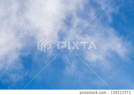 A refreshing blue sky and clouds seen from the mountains in early spring (19) A refreshing blue sky and clouds seen from the mountains in early spring (19) 138313371