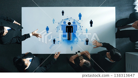 Global team leadership and professional network influence across the world. Fermion 138313647