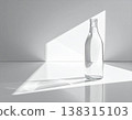 Glass bottle water Minimalist Nature 138315103