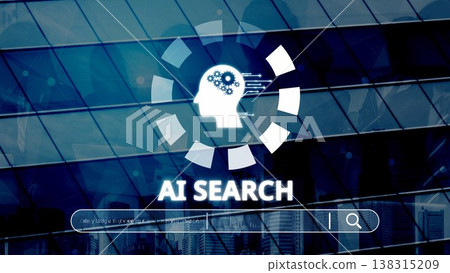 AI Search Engine and Intelligent Data Retrieval User Interface Muxer 138315209