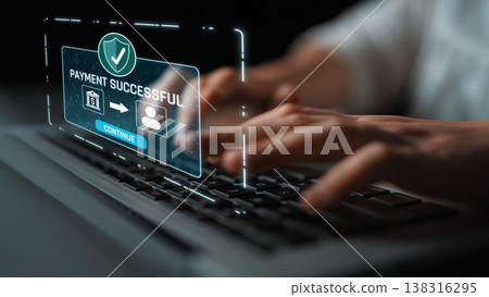 Secure Online Payment Successful Transaction Display Marrow Secure Online Payment Successful Transaction Display Marrow 138316295