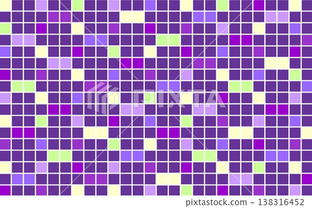 Geometric pattern, square, purple, green Geometric pattern, square, purple, green 138316452
