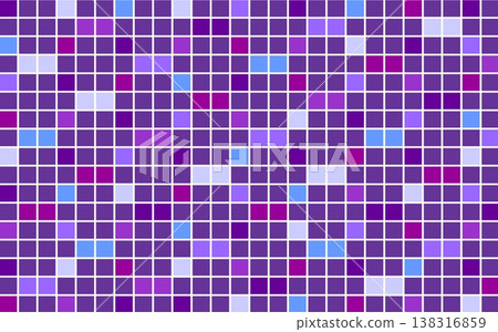 Geometric pattern, square, purple, blue Geometric pattern, square, purple, blue 138316859