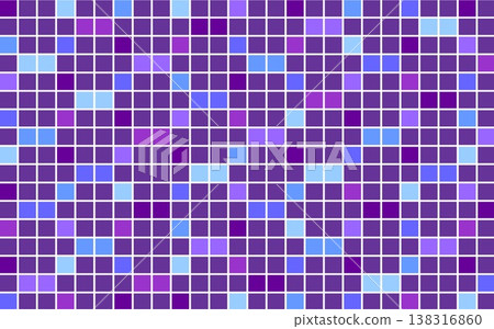 Geometric pattern, square, purple, blue Geometric pattern, square, purple, blue 138316860