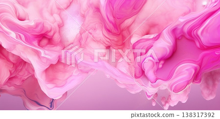 Pink fluid watercolor abstract background. AI Generated Pink fluid watercolor abstract background. AI Generated 138317392