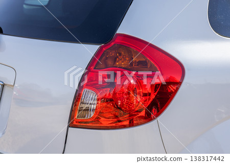 Taillights of old cars, classic cars Taillights of old cars, classic cars 138317442