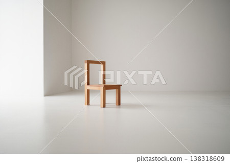 white room with a white wall 138318609
