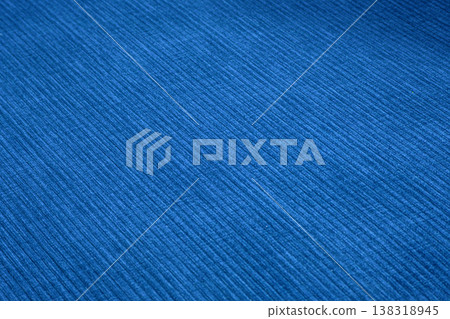 Textured corduroy furniture fabric in blue colors Textured corduroy furniture fabric in blue colors 138318945