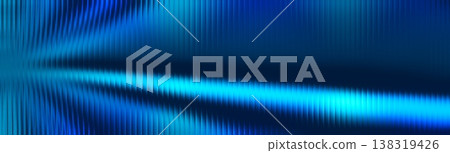 Abstract blue background with vertical neon lines, digital data flow Abstract blue background with vertical neon lines, digital data flow 138319426