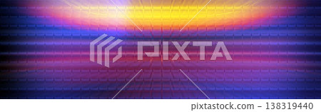 Abstract Neon Grid Background with Purple Blue Glow and Golden Light Abstract Neon Grid Background with Purple Blue Glow and Golden Light 138319440