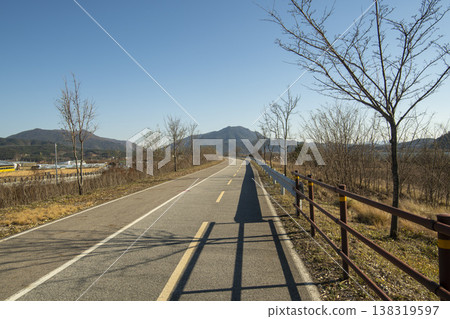 Nakdong River Bicycle Path Nakdong River Bicycle Path 138319597