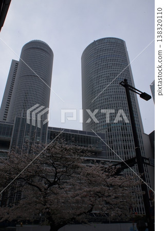Cityscape surrounded by buildings Cityscape surrounded by buildings 138320110